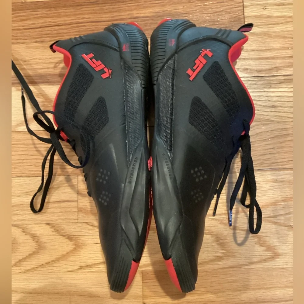 Lift Aviation Air Boss 2.0 Pilot Shoes Men 9.5 Black Red Flight Cockpit Sneaker